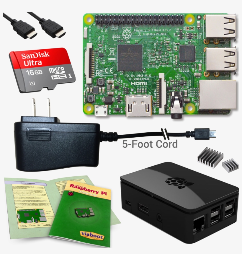 Raspberry Pi Viaboot Power Supply, transparent png download