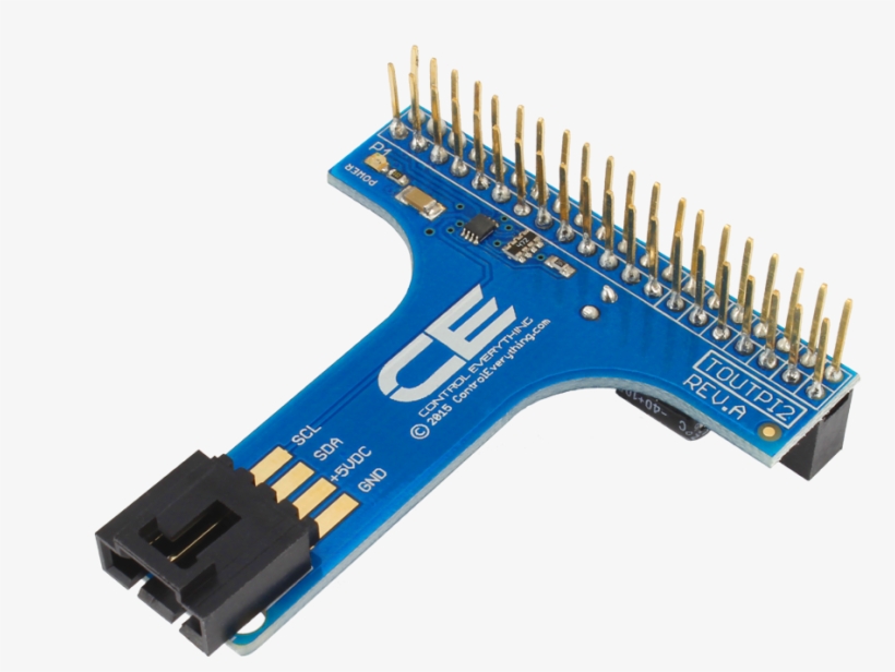 I2c Interface For Raspberry Pi 2 And Pi - Raspberry Pi I2c Adapter PNG ...