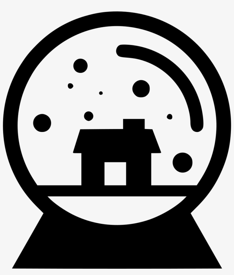 Glass Snow Ball - Concentric Circles, transparent png download