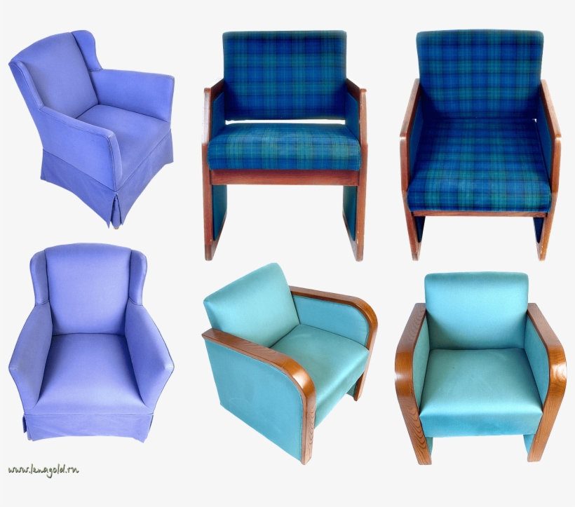 Free Png Armchair Png Images Transparent - Blue Armchair, transparent png download
