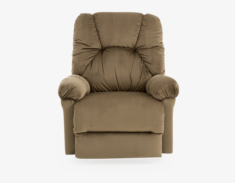 Image For Brown Upholstered Reclining, Rocking And - Recliner, transparent png download