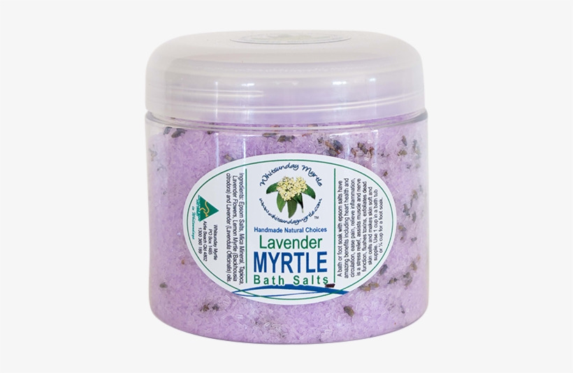 Lavender Myrtle Bathsalts - Lavender, transparent png download