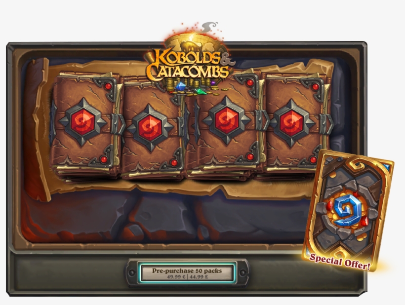 Prepurchase Enus Hs Inblog Ek02 - Kobolds And Catacombs Packs, transparent png download