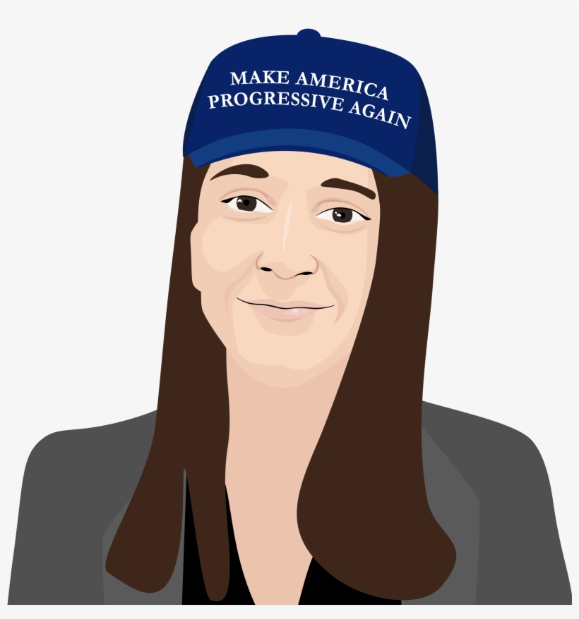 "make America Progressive Again" - Progressive Hat, transparent png download