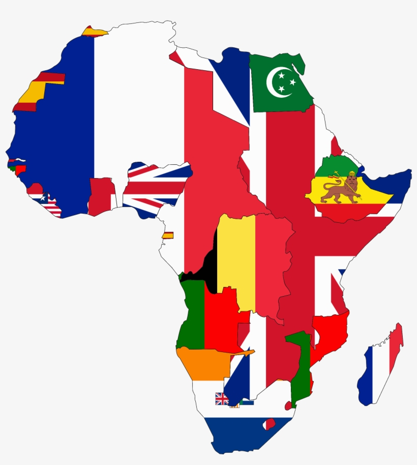 Clip Arts Related To - Mapa De Colonias En Africa, transparent png download