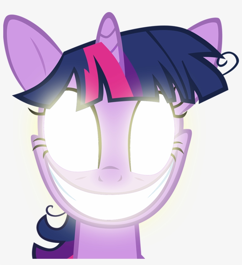 My Little Pony - Twilight Sparkle White Eyes, transparent png download