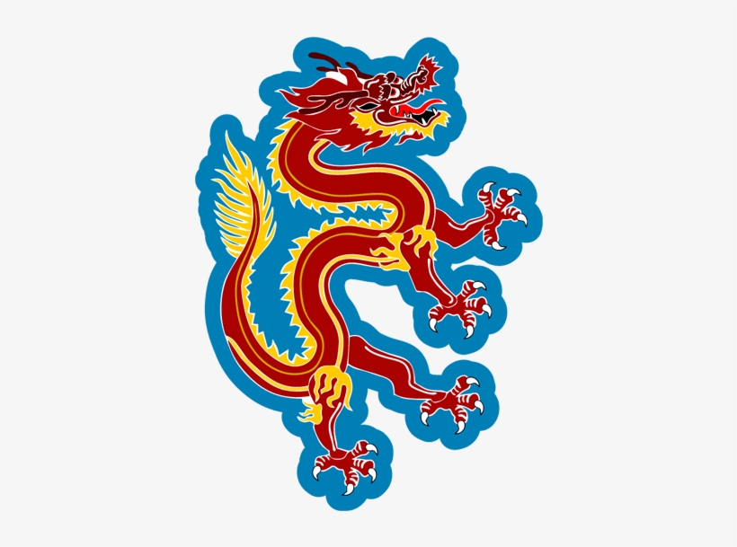 Chinese Dragon Sticker - Illustration, transparent png download