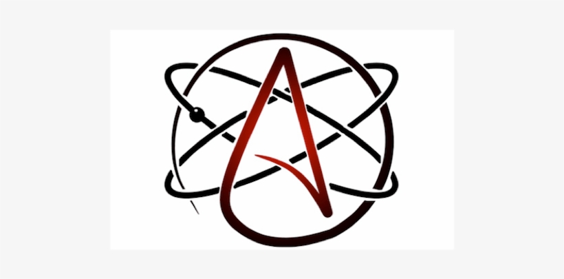 Matter & Consciousness - Atheist Molecule Atom Symbol Skeptic Pendant Necklace, transparent png download