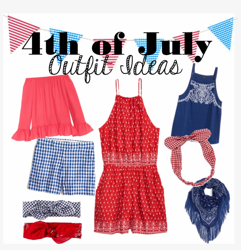 Affordable 4th Of July Outfit Ideas - Clothing, transparent png download