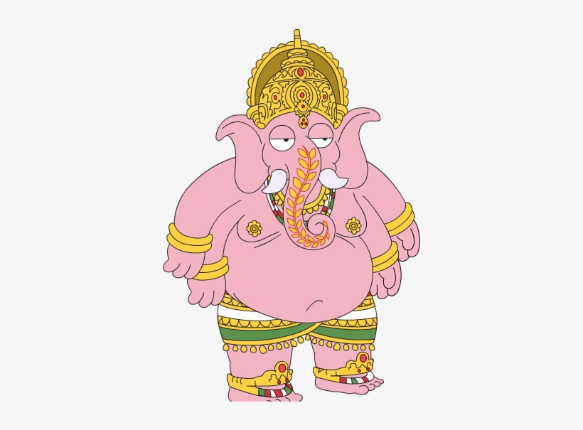 Ganesha Animation - Family Guy Ganesha, transparent png download