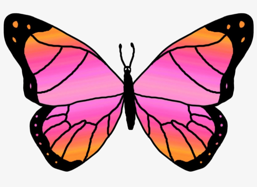 In The Clipart Butterfly - Butterfly Clip Art Free, transparent png download
