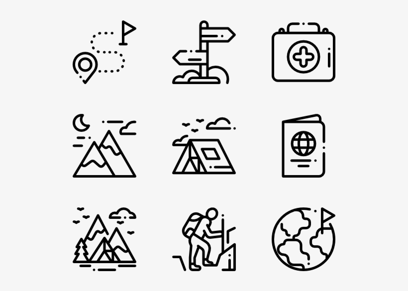 Adventure - Surf Icons, transparent png download