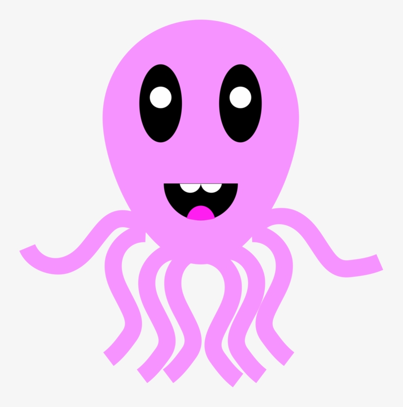 Octopus Squid Cephalopod Art Forms In Nature Smiley - Octopus, transparent png download