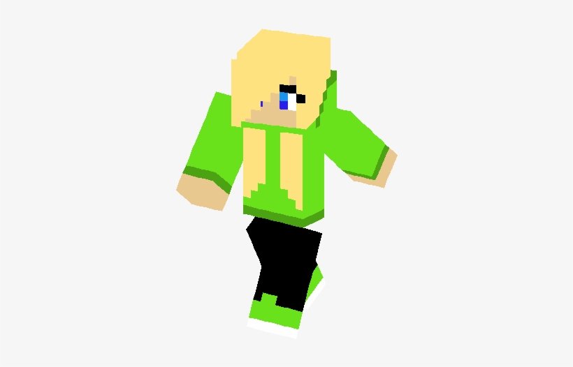 Pewdiepie Bro Girl Skin - Minecraft Cool Teenager Skins, transparent png download