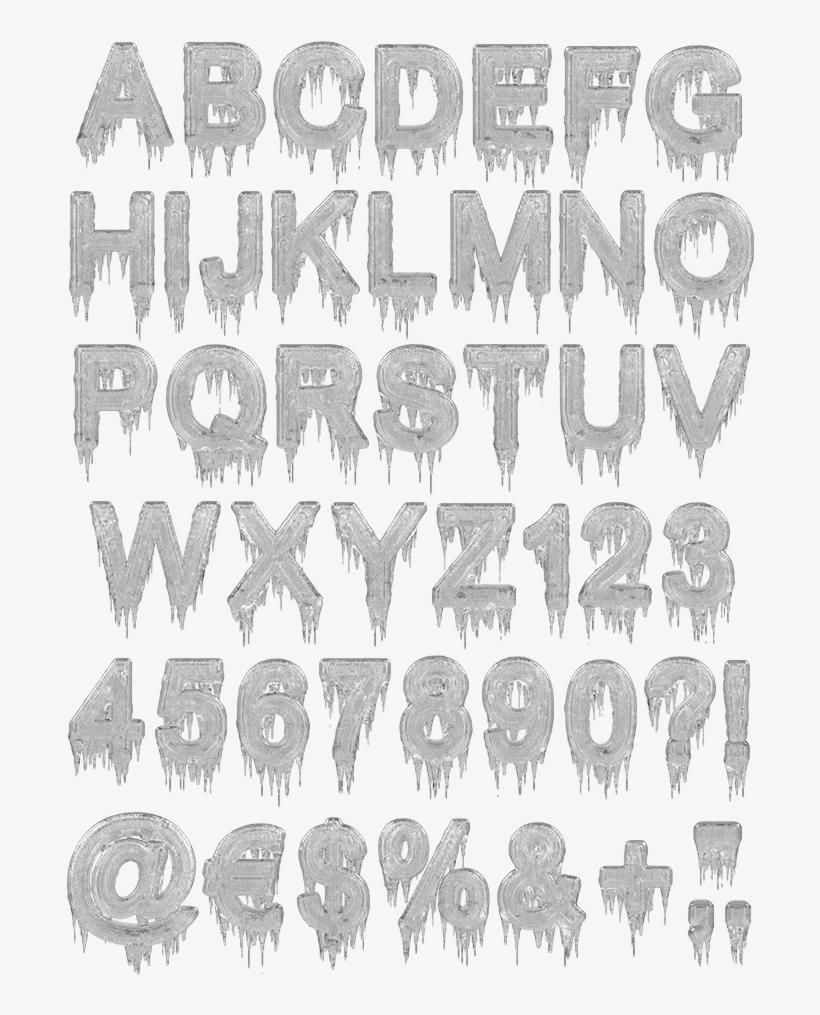 Png Royalty Free Stock Font Winter Typeface Right From - Illustration, transparent png download