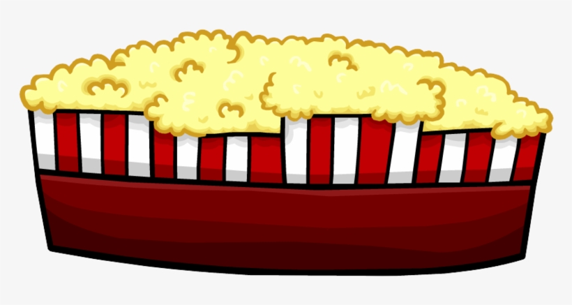 Popcorn Tray Icon - Club Penguin Popcorn, transparent png download