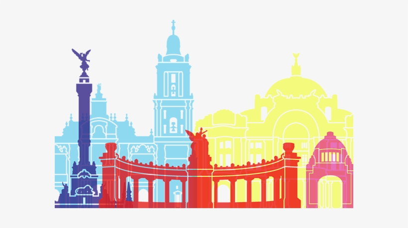 Click And Drag To Re-position The Image, If Desired - Mexico City Skyline Png, transparent png download