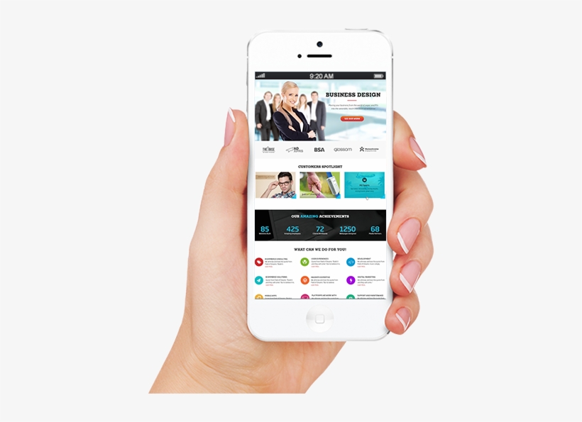 Ios App Development - Png Finger, transparent png download