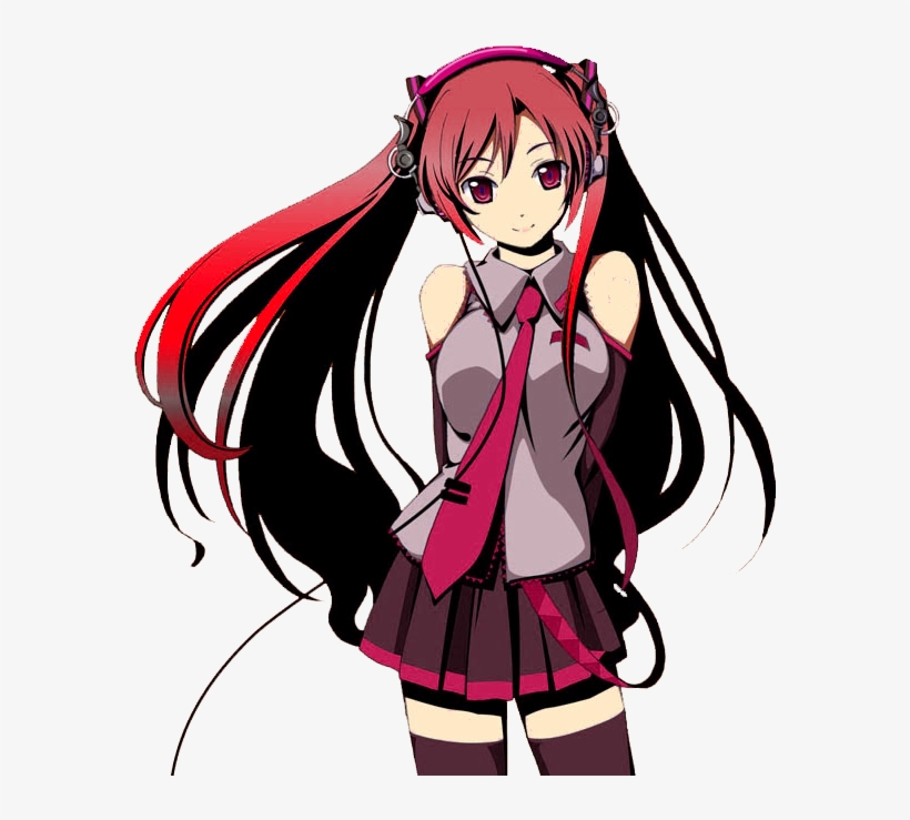 I Narrow My Eyes Then Sigh And Start To Giggle - Miku Hatsune, transparent png download