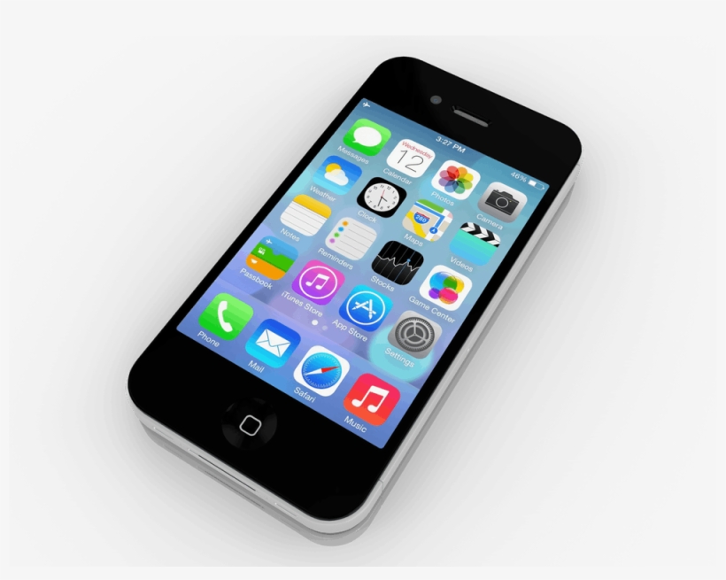 Iphone 4/4s - Foto Case - Wit, transparent png download