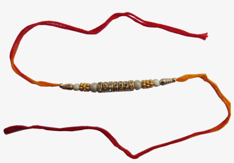 Diamond Thread Rakhi - Drawing, transparent png download