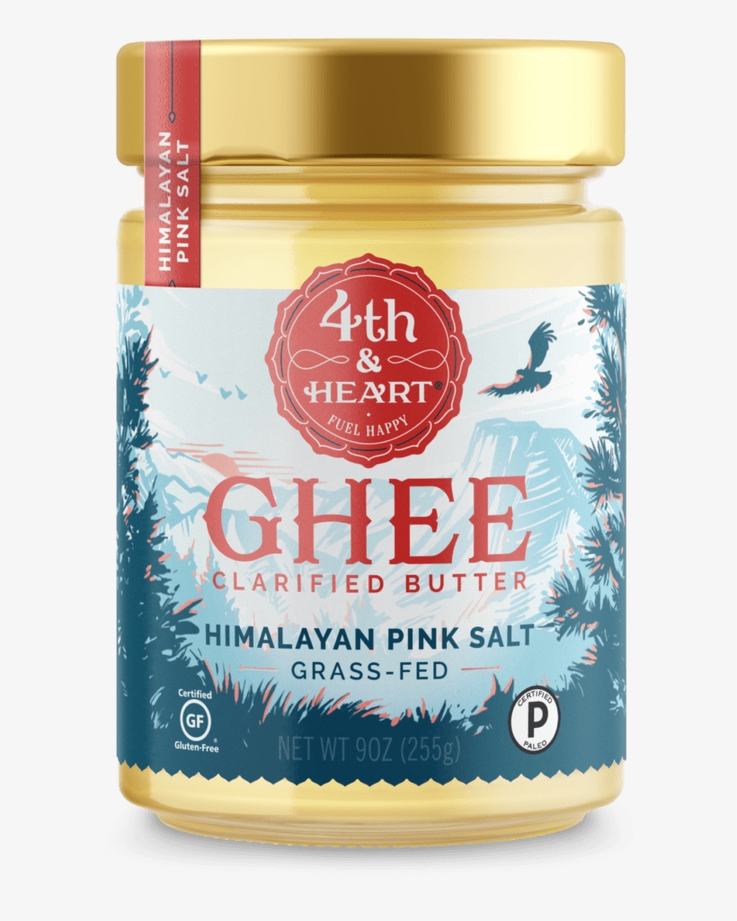 Himalayan Pink Salt - 4th & Heart - Ghee Butter White Truffle Salt -, transparent png download