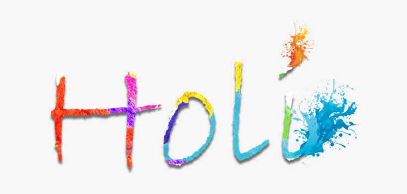 Happy Holi Stylish Photo Editing - Ink, transparent png download