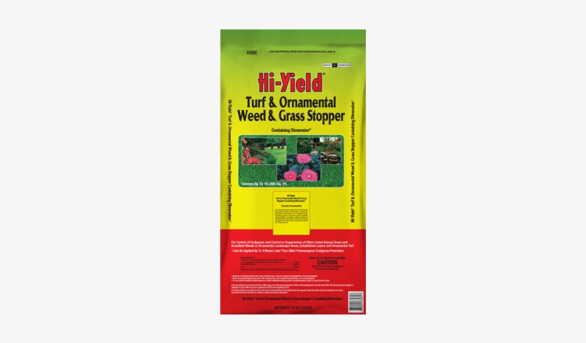 Hi-yield Weed & Grass Stopper - Hi Yield Turf And Ornamental Weed And Grass Stopper, transparent png download