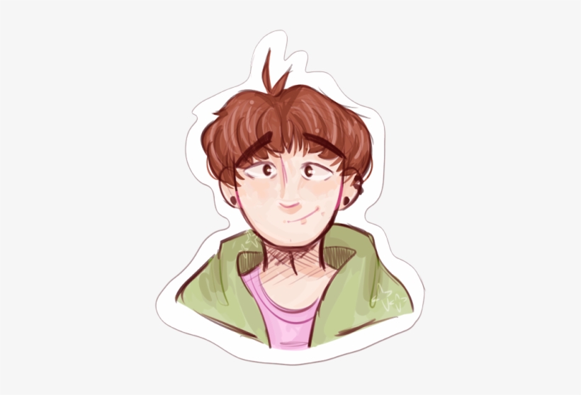 A Sticker-able Jungkook - Illustration, transparent png download