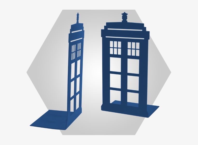 Tardis Bookends, transparent png download
