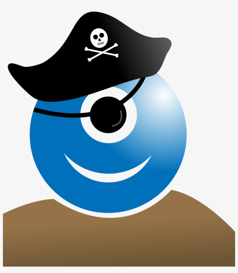 Alien Pirate Svg Clip Arts 546 X 600 Px - Pirate Alien, transparent png download