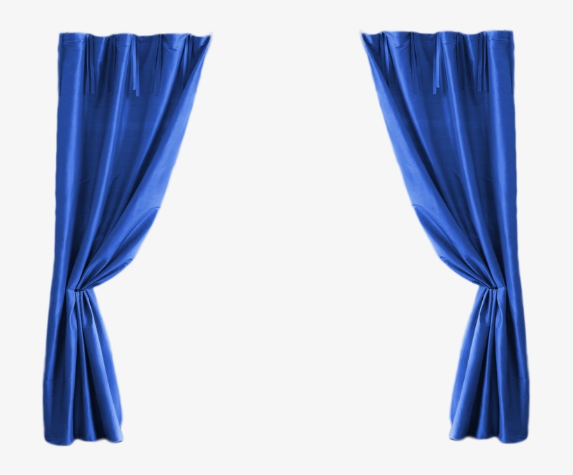 Share This Image - Blue Curtain Opening Png, transparent png download