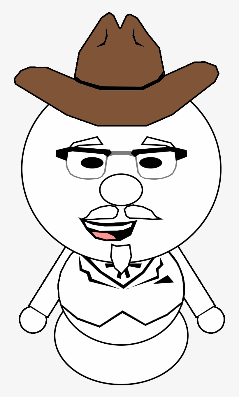 Simon The Snowman - Cartoon, transparent png download