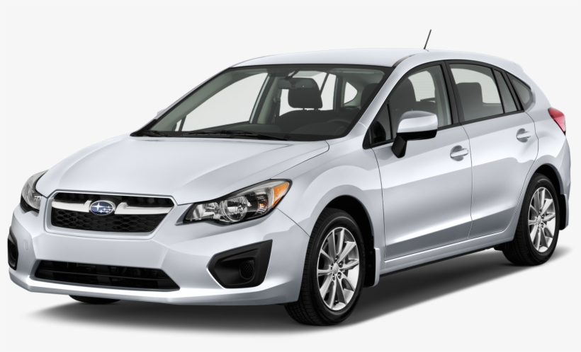 Subaru Clipart Checkered Flag - 2014 White Subaru Impreza, transparent png download