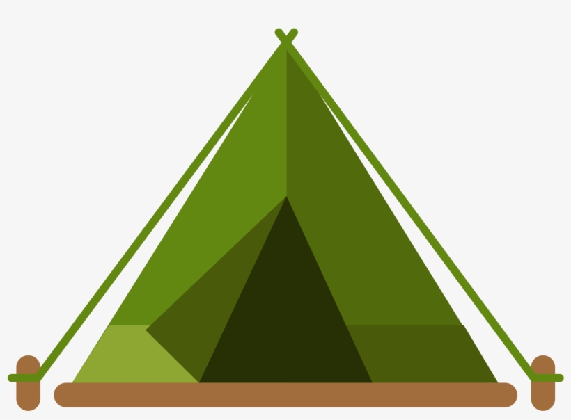 Open - Tent Vector Png, transparent png download