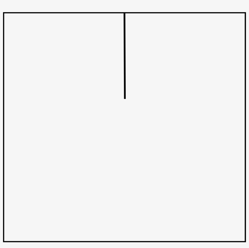 Frame And Line Test - Black-and-white, transparent png download