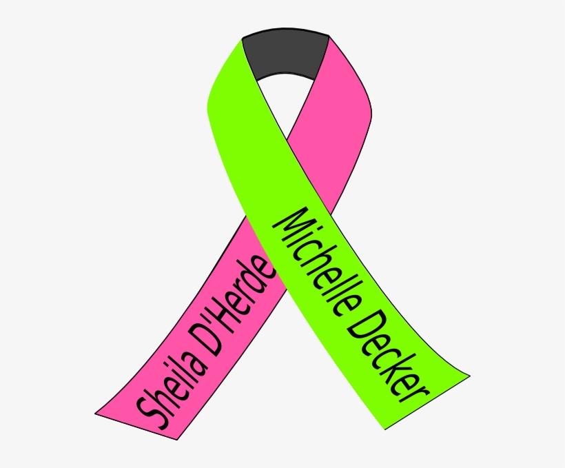 Breast Cancer And Lymphoma Ribbons, transparent png download