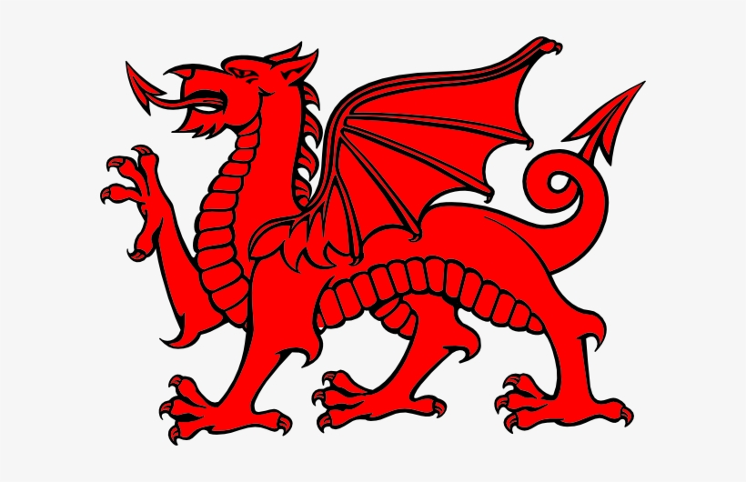 Red Dragon Clipart - Derby Middle School Birmingham Mi, transparent png download