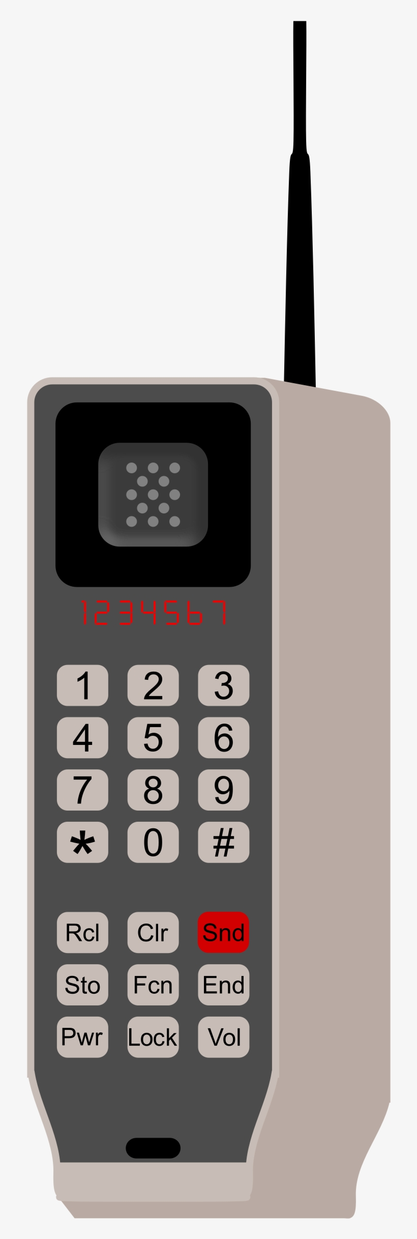 Brick Phone Icons Png - Brick Phone Clipart, transparent png download