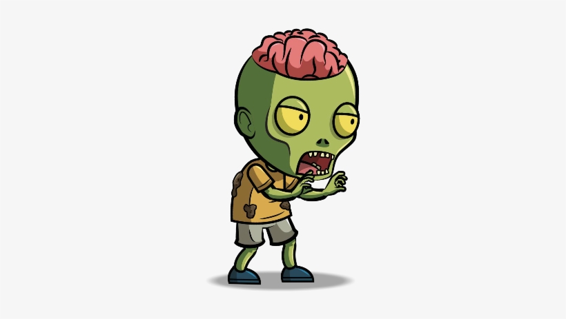 Scar Forehead Zombie Royalty - Clip Art, transparent png download