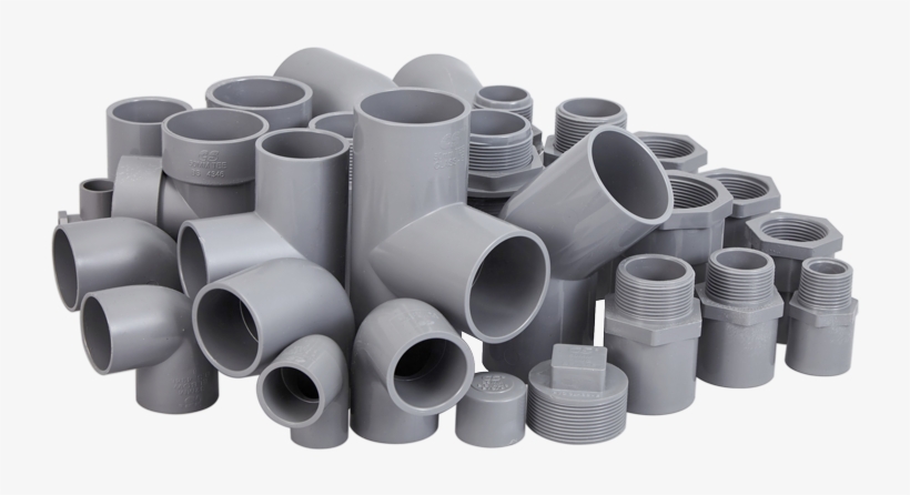 Pressure Pipe Fittings - Polyvinyl Chloride, transparent png download