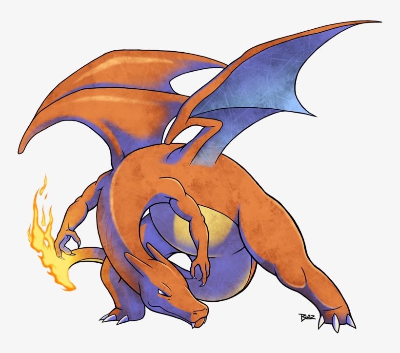 Ash Ketchum Dragon Fictional Character Mythical Creature - Charizard Badass, transparent png download