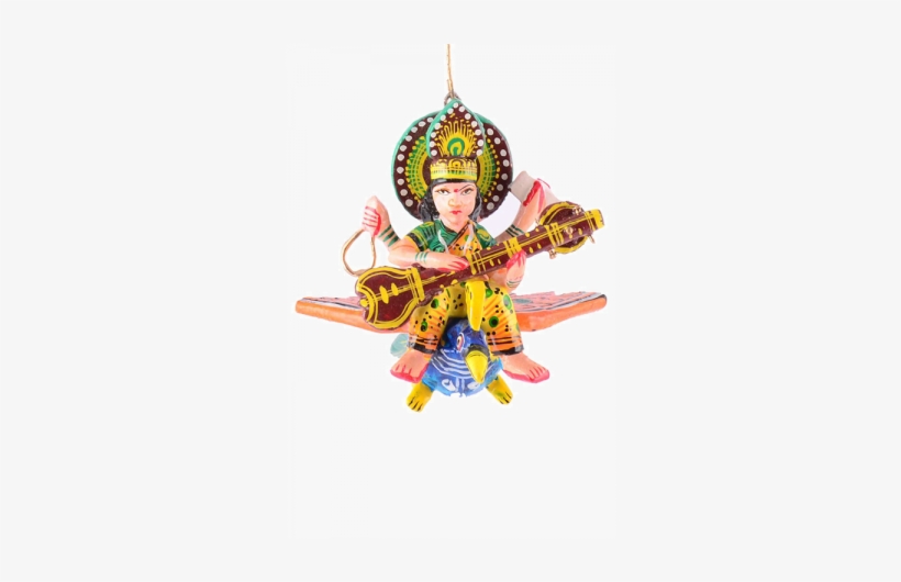 Saraswati, The Dawn-goddess - Cult Image, transparent png download