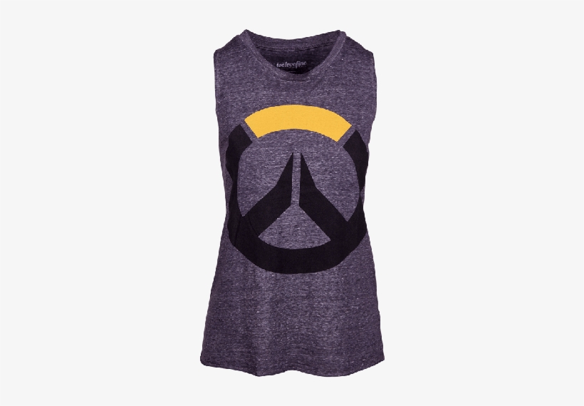 Overwatch Logo Tank Overwatch Logo Tank - Overwatch, transparent png download