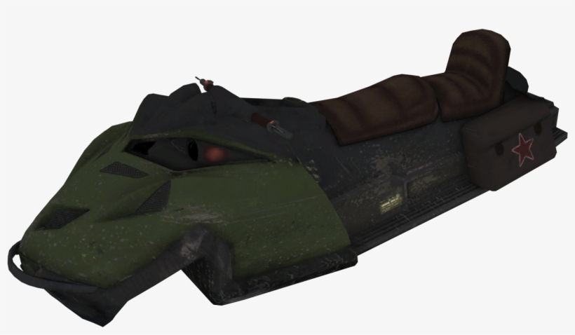 Snowmobile Model Aw - Rifle, transparent png download