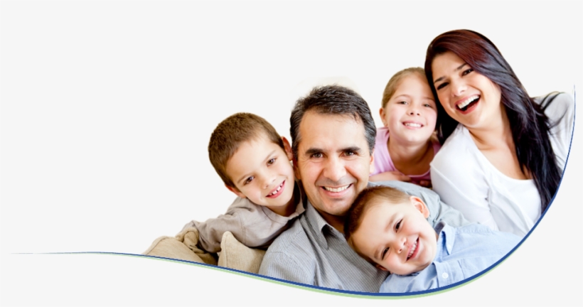 Dental Check By One Logo Man, Woman And Three Children - Christian Father, A Man Of Faith, transparent png download