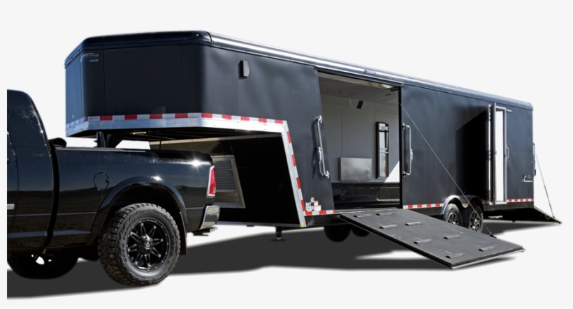Xtreme Teton Gooseneck Snowmobile Trailers - Trailer, transparent png download
