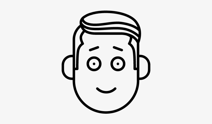 Boy Smiling Vector - Icono Fatiga Png, transparent png download