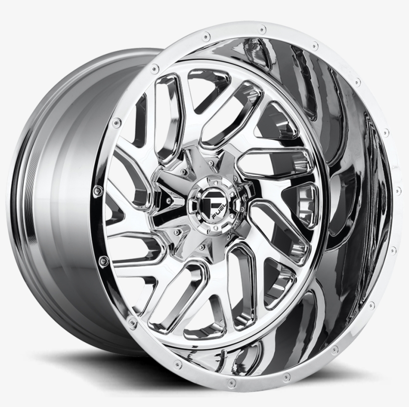 Triton - D210 - Fuel Triton 22x12 Chrome, transparent png download