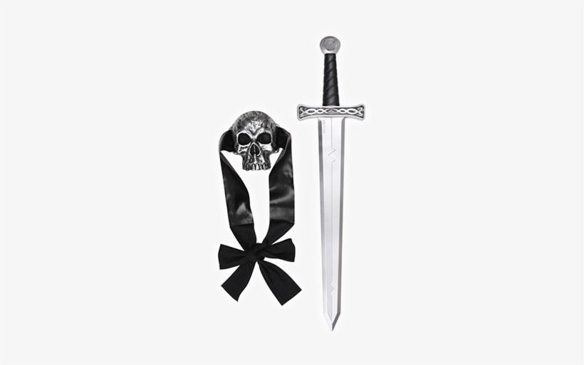 Skull Knight Sword - Knight, transparent png download
